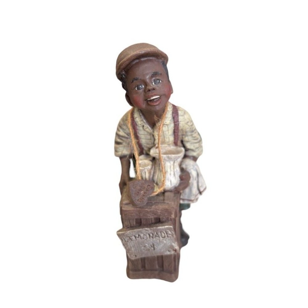 Sarah's Attic Bubba Lemonade Stand African American Figurine